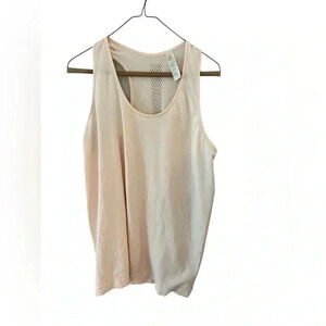 Tangerine Women's Activewear size XL tank peach White
